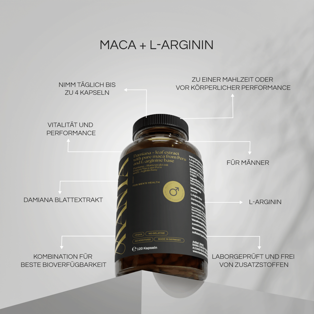 Maca aus Peru + L-Arginin