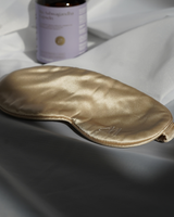 Schlafmaske Beige