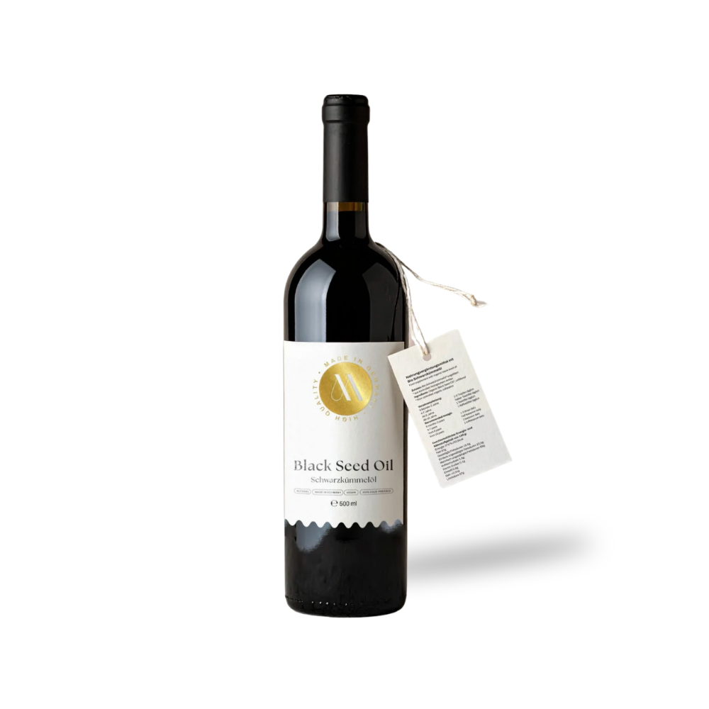 Schwarzkümmelöl Flasche